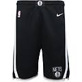 pantaloncini basket nba nets nero bianco bambino xl