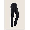 pantaloni wr. up vita regular fondo bootcut in similpelle nero donna extra small