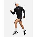 trail midlayer ls m maglia running uomo nero