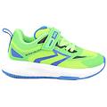 sneakers da bambino verde con strap taglia 24