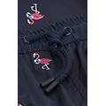 costume boxer mare ricamo fenicotteri uomo blu taglia xxl