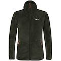 tognazza giacca in pile uomo dark green/black/red 54