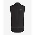 gilet core nero logo bianco s