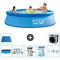 - piscina fuori terra in giro 305x76 cm blu include accessori coordinati a573