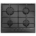 gt64nc piano cottura nero da incasso 60 cm 4 fornello(i)
