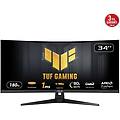 tuf gaming vg34vq3b monitor gaming curvo da 34 pollici wqhd (3440x1440) 180hz elmb sync freesync