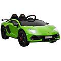 - macchina elettrica per bambini con telecomando marchio lamborghini aventador et? 3-8 anni verde