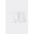 boxer in cotone premium mercerizzato uomo bianco taglia 3