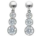 orecchini donna oro bianco gl102049