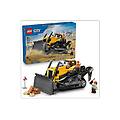 costruzioni city bulldozer giallo 60466