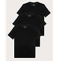 multipack maglie da uomo scollo rotondo daily / nero / m nero