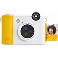 - fotocamera istantanea instant smile+-bianco/giallo