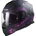 casco ff800 storm ii burst matt nero / rosa nero rosa 3xl