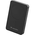 power bank 10000 mah ricarica wireless nero