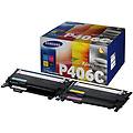 confezione da 4 cartucce toner originali hp clt-p406c (ciano/magenta/giallo/nero)