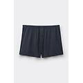 boxer ampio in soft silk uomo blu taglia l