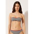 fascia imbottita costume cherry vichy donna nero 3