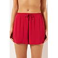 pantaloncini estivi donna rosso l