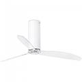 ventilatore da soffitto tube fan con telecomando 32w bianco opaco