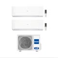 expert condizionatore dualsplit 9000+9000 btu inverter con wifi codice prod as25xcahra(x2)