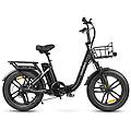 bicicletta elettrica pieghevole fatbike c05pro 470wh-36v-13ah ruote 20x4