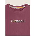 felpa cropped con logo multicolore hawthorn rose donna extra large