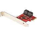 scheda controller 4p6g-pcie-sata-card pci express 4 porte sata 6gbps profilo basso/alto