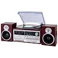 tt 1072 dab sistema stereo giradischi con ricevitore digitale dab+ bluetooth legno