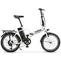 ebike j1 pro pieghevole bianco acciaio 20