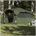 - tenda familiare a tunnel per 6 persone verde oliva impermeabile