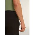 pantaloni sportivi in interlock tecnico nero uomo large