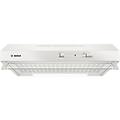 campana extractora serie 2 dul62fa21 canalizada 60cm blanca con luz led
