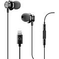auricolare stereo in-ear mfi nero