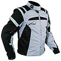 a-pro giacca sport touring moto cordura ce protezioni sfoderabile scooter grigio s