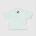 polo in jersey da bambino bianco taglia 12m