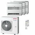 condizionatore console j2 trial split 9000+12000+12000 btu inverter a+++ unità esterna 7 kw