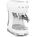 macchina da caff&egrave; espresso manuale 50's style bianco lucido ecf02wheu