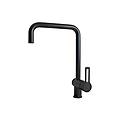 miscelatore monocomando per lavello con canna orientabile serie ringo rin980no nero opaco ottone