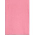 felpa donna girocollo corta in vita con stampa sulla manica pink carnation donna extra large