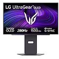 LG monitor 26 5 ( oled 2560x1440 qhd 2k 280hz ) ultragear black 27gx700a b aeu