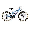 mtb 24 bici bambini 9 anni. full suspension. 21 velocità. freno a disco
