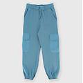 pantalone in felpa da bambino blu taglia 6