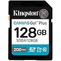 canvas go plus sdxc scheda di memoria gen4 200mb/s c10 uhs-i u3 v30 128gb-sdg4/128gb