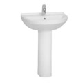 s50 lavabo 60x45 5 bianco lucido monoforo codice prod 5302l003-0001