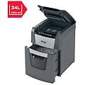 optimum autofeed+ 100x distruggi documenti triturazione incrociata 55 db 22 cm nero grigio