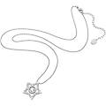 collana donna gioielli stella 5617919