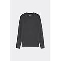 maglia a manica lunga in soft silk uomo grigio taglia xxl