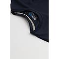 maglia a manica lunga in lana merino scollo tondo uomo blu taglia m