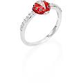 anello zirconi gioiello donna coccinelle rlabsrz. 10