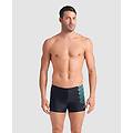 shorts da bagno uomo black-water